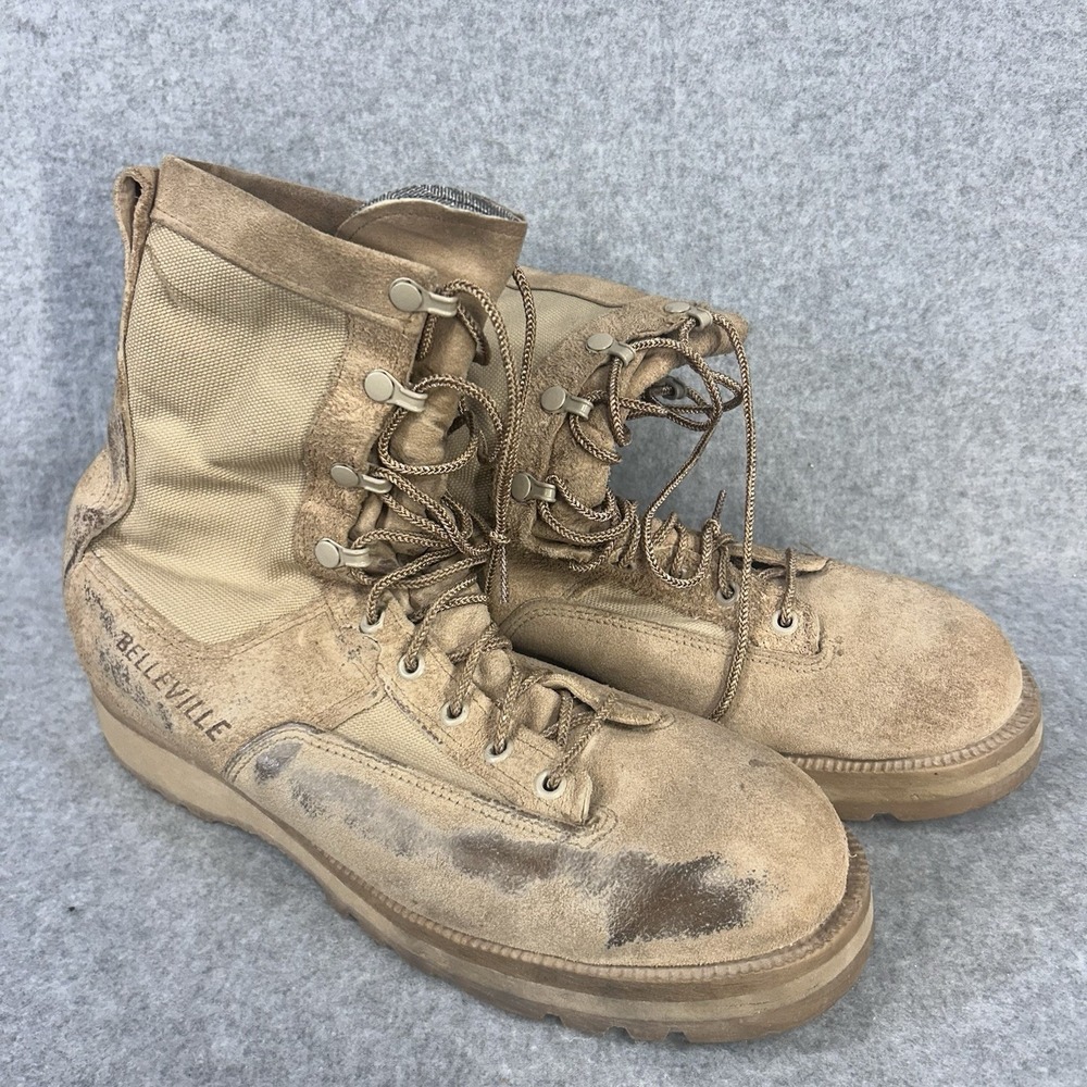 Belleville C790 Boots Mens 10R Waterproof 8" Flight Coyote Combat Military - Picture 2 of 12